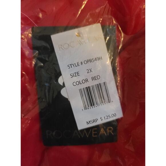 NWT Rocawear Lightweight Hooded Jacket - 2XL / XXL - Red - Picture 4 of 4